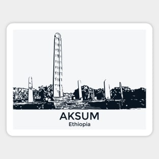 Aksum - Ethiopia Magnet